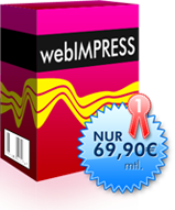 WebImpress Homepage mieten